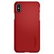 Защитный яркий чехол Spigen Thin Fit красный для iPhone X 1299 фото 1