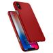 Захисний яскравий чохол Spigen Thin Fit червоний для iPhone X 1299 фото 3
