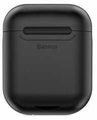 Чехол с беспроводной зарядкой BASEUS Wireless Charger for AirPods (BLACK) (WIAPPOD-01)