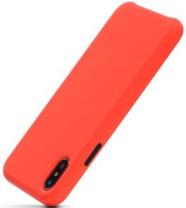 Силиконовый бампер COTEetCI для iPhone X красный (CS8013-RD)  1687 фото