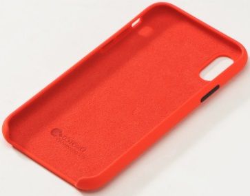 Силиконовый бампер COTEetCI для iPhone X красный (CS8013-RD)  1687 фото