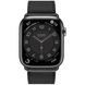Apple Watch Hermes 45mm Space Black St/St Black Single Tour Noir (MKMW3) 4184 фото 2