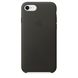 Чохол Apple Leather Case Charcoal Gray (MQHC2) для iPhone 8/7 1427 фото 1