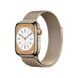 Смарт-годинник Apple Watch Series 8 GPS + Cellular, 41mm Gold Stainless Steel Case with Milanese Loop Gold (MNJF3) 4430 фото