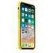 Кожаный чехол-накладка Apple  для iPhone 10 желтый (MRGJ2) 1840 фото 2
