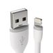 Кабель Satechi Flexible Charging Lightning Cable 6" (0.15 m) White (ST-FCL6W) 1482 фото 2