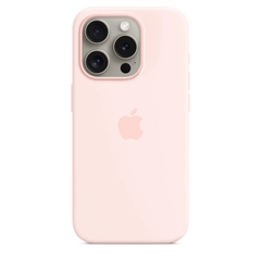 Чохол Apple iPhone 15 Pro Silicone Case with MagSafe - Light Pink (MT1F3) 7810 фото