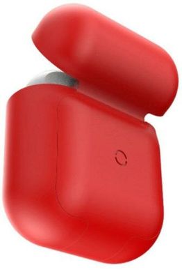Чохол з бездротовою зарядкою BASEUS Wireless Charger for AirPods (RED) (WIAPPOD-09) 2225 фото