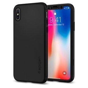 Чохол зі всебічним захистом Spigen Thin Fit 360 чорний 1994 фото