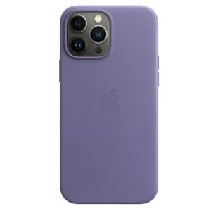 Чехол Apple Leather Case with MagSafe Wisteria (MM1P3) для iPhone 13 Pro Max 4136 фото