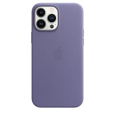Чехол Apple Leather Case with MagSafe Wisteria (MM1P3) для iPhone 13 Pro Max 4136 фото