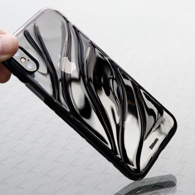 Силиконовый чехол Baseus TPU Protective Case (WIAPIPHX-SH01) для iPhone X черный 1893 фото