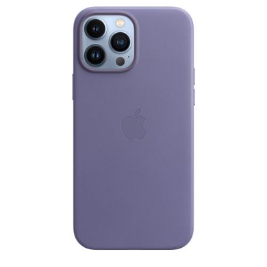 Чехол Apple Leather Case with MagSafe Wisteria (MM1P3) для iPhone 13 Pro Max 4136 фото