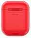 Чехол с беспроводной зарядкой BASEUS Wireless Charger for AirPods (RED) (WIAPPOD-09) 2225 фото 1