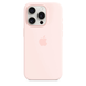Чохол Apple iPhone 15 Pro Silicone Case with MagSafe - Light Pink (MT1F3) 7810 фото 4