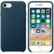Чехол Apple Leather Case Cosmos Blue (MQHF2) для iPhone 8/7 1426 фото 3