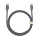 Кабель Baseus Jelly Liquid Silica Gel Fast Charging Data Cable Type-C to iP 20W 1.2m Black (CAGD020001) 01157 фото 2