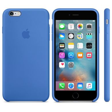 Чехол Apple Silicone Case Royal Blue (MM6E2) для iPhone 6/6s Plus 959 фото