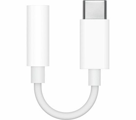 Перехідник для навушників Apple USB-C to 3.5 mm Headphone Jack Adapter (MU7E2) 2226 фото