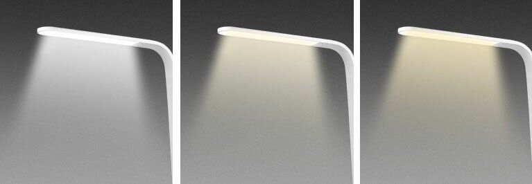 Бездротова зарядка + LED лампа Rock Desktop Lamp with Wireless Charging Pad (White) 2180 фото