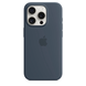 Чехол Apple iPhone 15 Pro Silicone Case with MagSafe - Storm Blue (MT1D3) 7811 фото 4