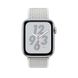 Apple Watch Series 4 Nike+ (GPS+LTE) 40mm Silver Aluminum Case with Summit White Nike Sport Loop (MTX72) 2094 фото 2