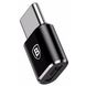 Адаптер Baseus OTG Mini Micro Female To Type-C Male Adapter Converter Black (CAMOTG-01) 1639 фото 1