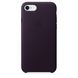 Чехол Apple Leather Case Dark Aubergine (MQHD2) для iPhone 8/7 1425 фото 1