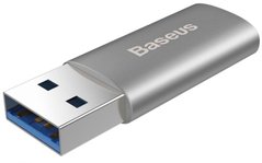 Адаптер Baseus Sharp Series USB3.0 Transfer Type-C3.1 Adapter Dark Gray (CATAD-0G) 1376 фото
