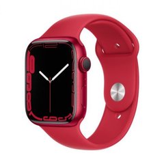 Apple Watch Series 7 GPS, 41mm (PRODUCT)RED Aluminium Case With (PRODUCT)RED Sport Band (MKN23)