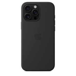 Чехол Apple iPhone 16 Pro Max Silicone Case with MagSafe - Black (MYYT3)