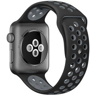 Apple Watch Nike+ 38mm Space Gray Aluminum Case with Black/Cool Gray Nike Sport Band (MNYX2) 713 фото