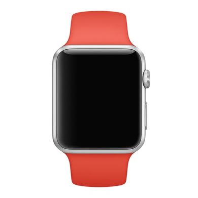 Ремінець Apple 42mm Orange Sport Band для Apple Watch 387 фото