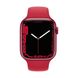 Apple Watch Series 7 GPS, 41mm (PRODUCT)RED Aluminium Case With (PRODUCT)RED Sport Band (MKN23) 4138 фото 2