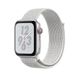 Apple Watch Series 4 Nike+ (GPS+LTE) 44mm Silver Aluminum Case with Summit White Nike Sport Loop (MTXA2) 2096 фото 1