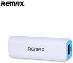 Зовнішній акумулятор Remax Mini White 2600 mAh Blue