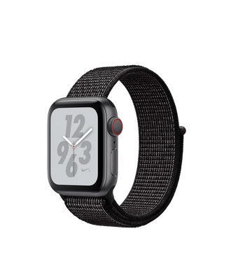 Apple Watch Series 4 Nike+ (GPS+LTE) 40mm Space Gray Aluminum Case with Black Nike Sport Loop (MTX92) 2095 фото