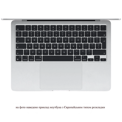 Apple MacBook Air 13" 2025 M4/10CPU/8GPU/16GB/256GB Silver (MW0W3)