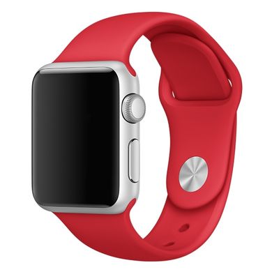Ремінець Apple 38mm (PRODUCT) RED Sport Band для Apple Watch 388 фото
