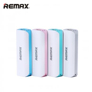 Зовнішній акумулятор Remax Mini White 2600 mAh Blue 796 фото