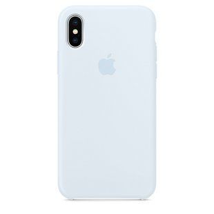 Оригинальный силиконовый чехол Apple для iPhone 10  (MRRD2) голубое небо 1845 фото