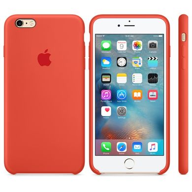 Чехол Apple Silicone Case Orange (MKXQ2) для iPhone 6/6s Plus 962 фото