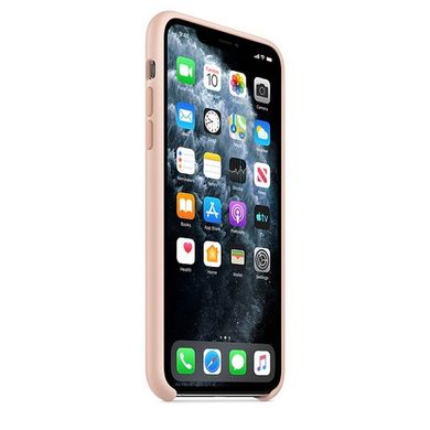 Чохол Apple Silicone Case для iPhone 11 Pro Max Pink Sand (MWYY2)  3624 фото
