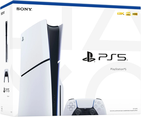 Стаціонарна ігрова приставка Sony PlayStation 5 Slim Blu-Ray 1TB + DualSense Wireless Controller (1000042051) 5906 фото