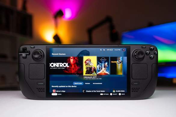 Портативна ігрова приставка Valve Steam Deck OLED 1TB