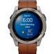 Смарт-годинник Garmin Fenix 8 51mm AMOLED Sapphire Carbon grey DLC w. Chestnut Leather Band (010-02905-40)