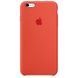 Чехол Apple Silicone Case Orange (MKXQ2) для iPhone 6/6s Plus 962 фото 1