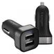 Автозарядка Spigen Dual Port USB Car Charger F24QC Black (4.8A) (SGP11749) 849 фото 2