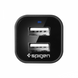 Автозарядка Spigen Dual Port USB Car Charger F24QC Black (4.8A) (SGP11749) 849 фото 4