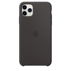 Чохол Apple Silicone Case для iPhone 11 Pro Max Black (MX002)